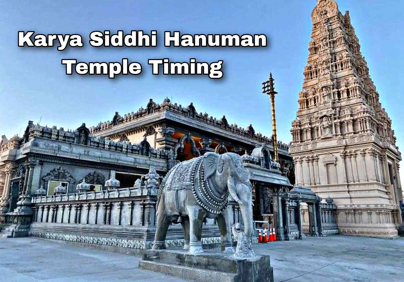 Karya Siddhi Hanuman Temple Frisco Puja Timings and Aarti